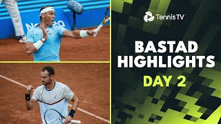 Nadal Faces Borg Safiullin amp Borges Also In Action  Bastad 2024 Day 2 Highlights [upl. by Eudosia]