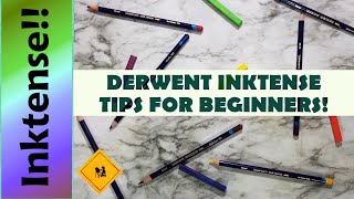 Derwent Inktense Tips for Beginners  Real Time Demo [upl. by Aracot]