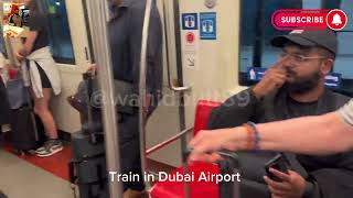 Dubai Airport Inside Terminal 3 Navigating Gate A20 with Train  13th September 2023 [upl. by Nahsaj]