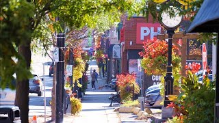 BOLTON Ontario Canada Travel Small Canadian village in Autumn 4K Canada vlog [upl. by Lemert]