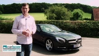 Mercedes SLClass convertible review  CarBuyer [upl. by Anahc]