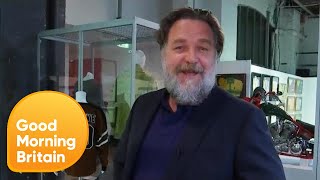 Russell Crowe Interview for GLADIATOR [upl. by Smiga135]