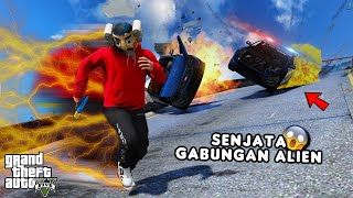 SENJATA ALIEN GABUNGAN VS POLISI  GTA 5 ROLEPLAY [upl. by Nelyt]