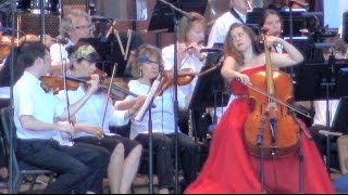 Alisa Weilerstein Cello LIVE 4K at Jay Pritzker Pavilion Millenium Park Chicago 2016 [upl. by Mcconnell]