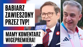 Babiarz ZAWIESZONY przez TVP Wicepremier Krzysztof Gawkowski bez ogródek o AFERZE  FAKTPL [upl. by Labotsirhc]