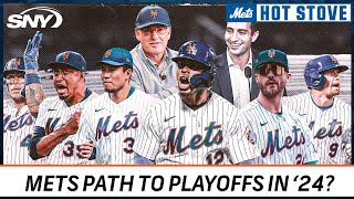 Laying out the path to the playoffs for the 2024 Mets  Mets Hot Stove  SNY [upl. by Haas817]