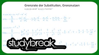 Grenzrate der Substitution Grenznutzen  Mikroökonomie [upl. by Georgette562]