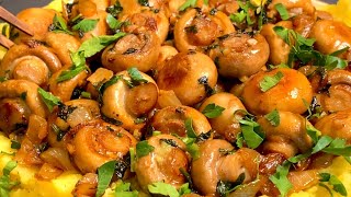 Unglaublich wie lecker diese Champignons mit Kartoffeln sind Einfach schnell und preiswert [upl. by Rich]