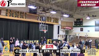 KingsleyPierson at Gehlen Catholic Girls Basketball [upl. by Honan]