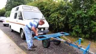 Renault Traffic towing dolly failure [upl. by Ecinej628]