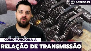 Como funciona a Relação de TRANSMISSÃO da FÓRMULA 1 🏎⚙👨‍🔧 [upl. by Asle319]