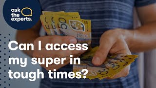 Can I access my superannuation early  Ask the experts [upl. by Merril657]