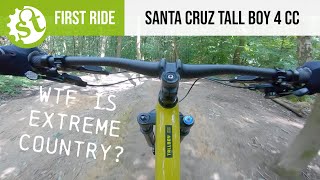 2020 Santa Cruz Tall Boy 4 CC  The VPP Extreme Country Bike [upl. by Ringe]