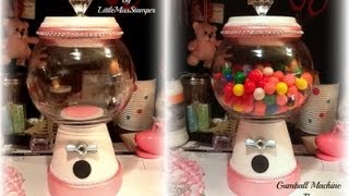 DIY Homemade Gumball Machine [upl. by Ahseiat]