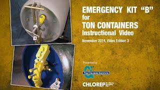 BDVD How to Use the Chlorine Institute Emergency Kit quotBquot for Chlorine Ton Containers [upl. by Lula]