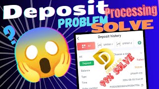 DREAM 99 DEPOSIT WITHDRAWAL PROCESSING PROBLEM 100 SOLVE 😱 COLOURTRADING onlineearning video [upl. by Leonor200]