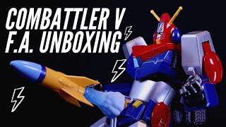 Bandai Soul of Chogokin CombattlerV FA review GX90 반다이 초합금혼 콤바트라V FA 超力電磁俠 孔巴特拉V 開箱 คนหัวโล้น [upl. by Adoree]