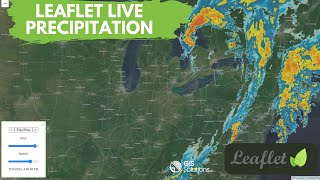 Leaflet Live Precipitation [upl. by Adnohsel]