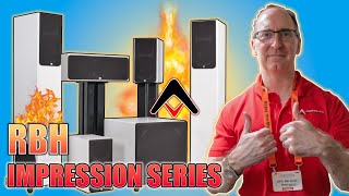 RBH Sound HighValue 3rd Gen Impression Series Loudspeakers [upl. by Yonit]