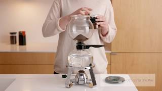 BODUM®  How To  PEBO Vacuum Coffee Maker [upl. by Assenar]