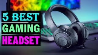 Top 5 Best Gaming Headsets of 2024 [upl. by Renraw]