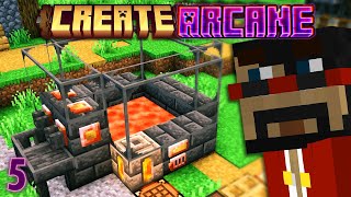 Minecraft Create Arcane Engineering Ep 5 [upl. by Attenor]