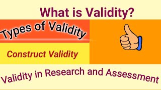 Unveiling the secrets of Construct Validity  Convergent and Discriminant Validity [upl. by Elinor]