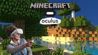 Minecraft on Oculus Go  VR Tutorials [upl. by Lidah]