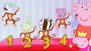 Peppa Pig saltava sul letto in Italiano  Peppa Pig Canzoni in Italiano [upl. by Hatch]