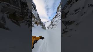 one of the fastest couloirs of my life [upl. by Nai166]