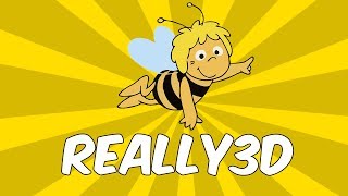 MAYA the BEE in AWESOME 3D 🐝 [upl. by Rosabella275]