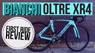 Bianchi Oltre XR4 First Look amp Review [upl. by Sokul]