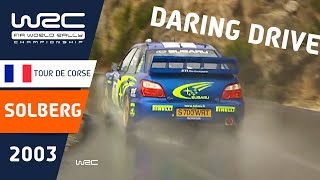 WRC History Petter Solberg´s daring drive in 2003 [upl. by Upali77]