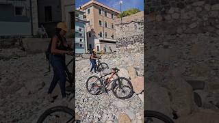 GIARDINI NAXOS IN MOUNTAINBIKE italy travel mtb pedal bicicleta turismo sicilia sunset [upl. by Arvie]