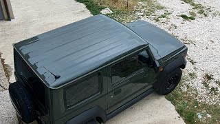 Prime riflessioni Suzuki Jimny Pro appena ritirata dal concessionario [upl. by Atteloiv]