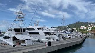 Yacht Haven Grande Marina St Thomas Virgin Islands [upl. by Beckett]