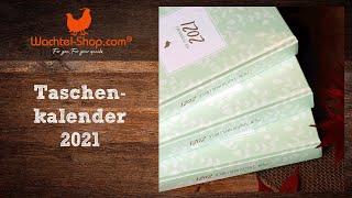 Unser Wachtelkalender 2021 ist endlich erhältlich  Werft jetzt einen Blick ins Innere [upl. by Rubia]