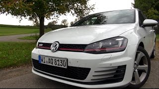 2014 VW Golf 7 GTI 220 HP Full Test Drive [upl. by Aramanta]