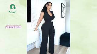 GEMSTAR ✔️ Trending BEAUTY Curvy Plus Size Models  Age height weight Wiki Bio Facts [upl. by Ahsilrac422]