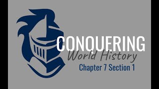 Conquering World History  Chapter 7 Section 1  Ancient Greece [upl. by Llehsem]