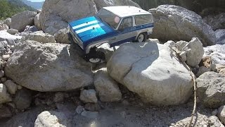 Vaterra Ascender K5 Blazer in the riverbed [upl. by Jarlath]