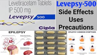 Levepsy 500 tablet uses in hindi  Side Effect  Precaution  Midicine Hub [upl. by Trebreh654]