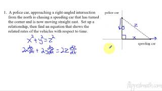 Calculus ABBC – 44 Introduction to Related Rates [upl. by Kerrie]