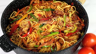 Beef and Broccoli Stir Fry Noodles Recipe  Easy Beef Stir Fry Noodles [upl. by Sello]