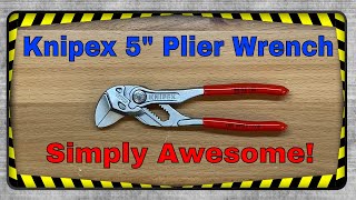 Knipex Plier Wrench 86 03 125 [upl. by Ecyak732]