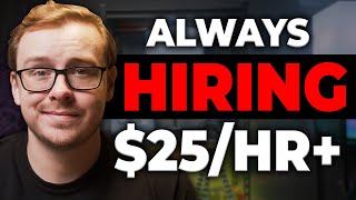 7 Work From Home Companies That Are Always Hiring 2024 [upl. by Sherwin]