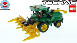 LEGO Technic 42168 John Deere 9700 Forage Harvester – LEGO Speed Build Review [upl. by Head]