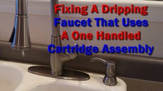 Sedgwick By Pfister  How To Fix A One Handle Leaking Faucet [upl. by Einaffets732]