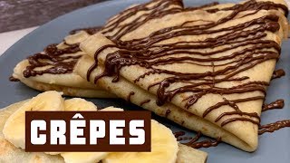 La MEJOR RECETA de CREPES  Muy fácil [upl. by Colin]