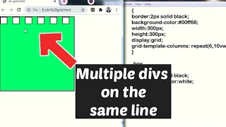 Three Ways to Place Elements Next to Each Other  HTML CSS TUTORIAL [upl. by Edelsten]